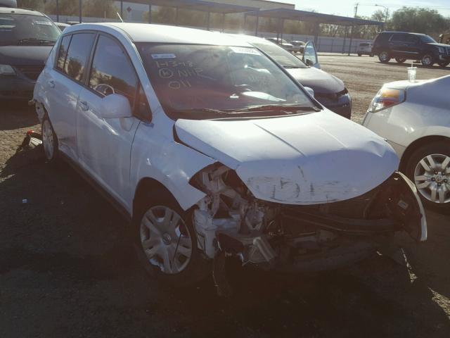 3N1BC1CP1BL509232 - 2011 NISSAN VERSA S WHITE photo 1