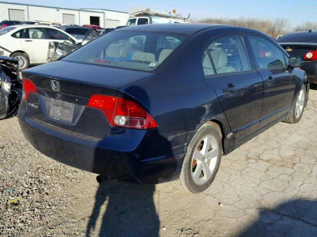 1HGFA15877L118276 - 2007 HONDA CIVIC EX ლურჯი ფოტო 4