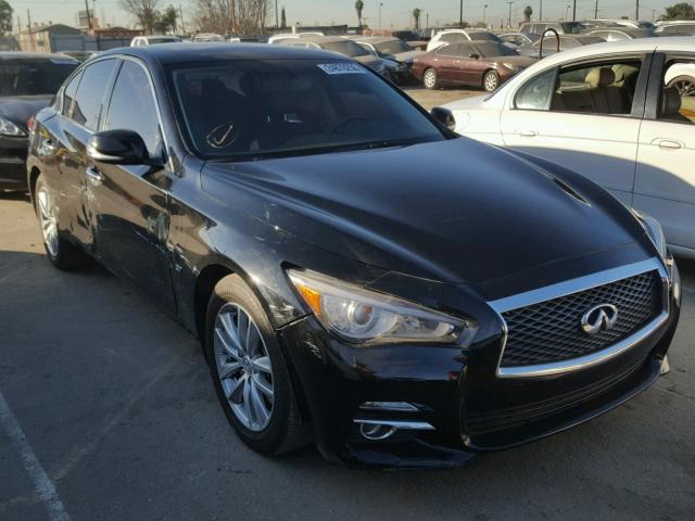 JN1BV7AP9FM347247 - 2015 INFINITI Q50 BASE BLACK photo 1