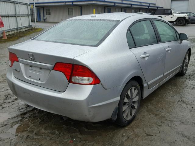 19XFA168X9E008699 - 2009 HONDA CIVIC EX 灰色 照片 4