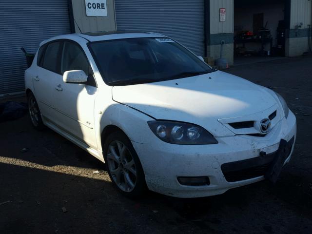 JM1BK343671619750 - 2007 MAZDA 3 HATCHBAC WHITE photo 1