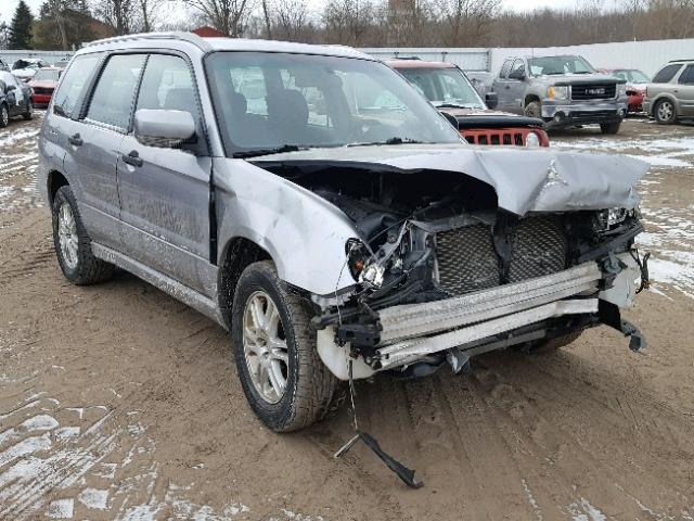 JF1SG66638H725999 - 2008 SUBARU FORESTER S Gümüş foto 1