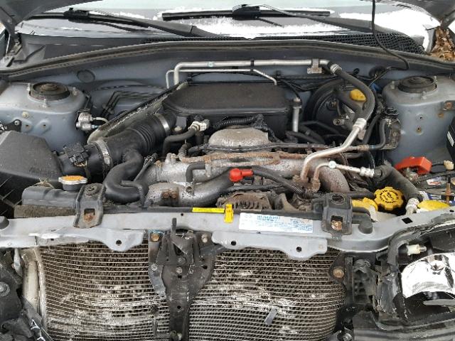 JF1SG66638H725999 - 2008 SUBARU FORESTER S Gümüş foto 7