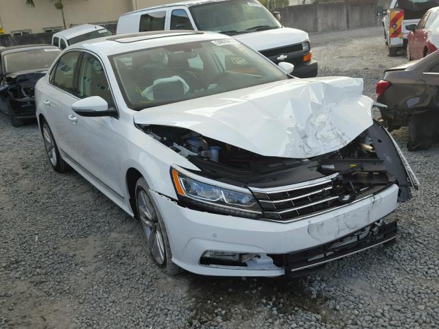 1VWGT7A36HC039254 - 2017 VOLKSWAGEN PASSAT SE WHITE photo 1