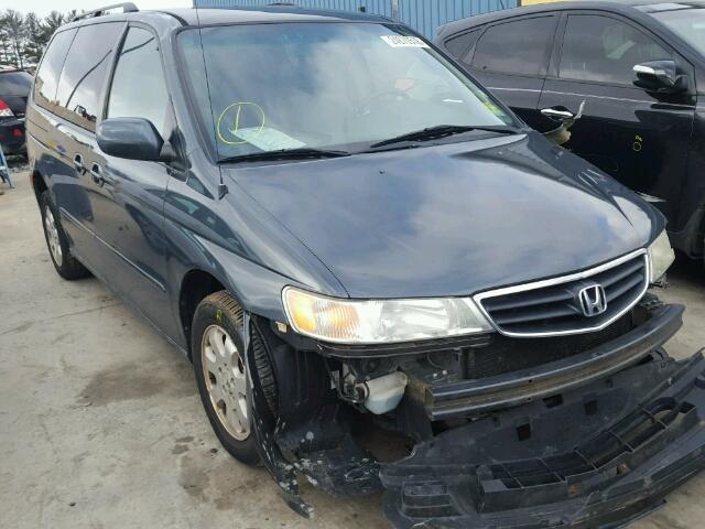 5FNRL18604B114519 - 2004 HONDA ODYSSEY EX GRAY photo 1