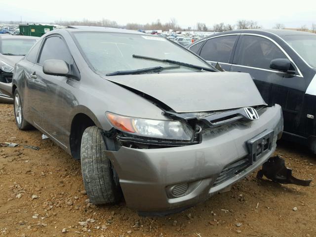 2HGFG12838H578164 - 2008 HONDA CIVIC EX GRAY photo 1