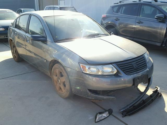 1G8AL55F07Z110598 - 2007 SATURN ION LEVEL GRAY photo 1