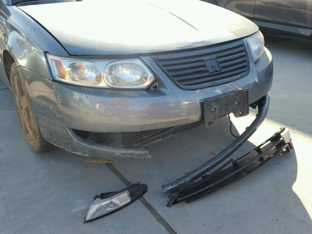 1G8AL55F07Z110598 - 2007 SATURN ION LEVEL 灰色 照片 9