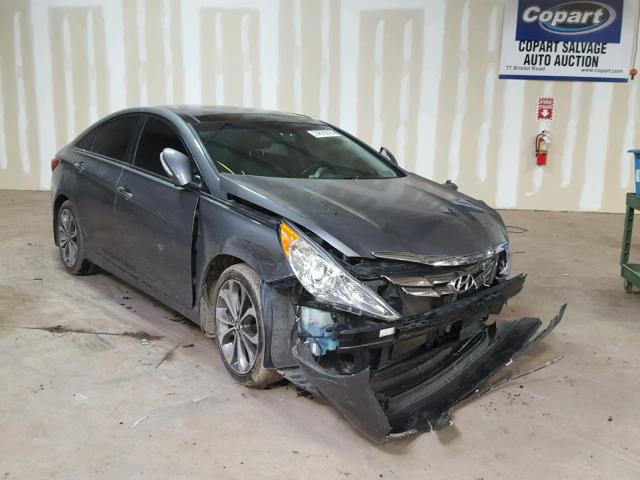 5NPEC4AB5DH578544 - 2013 HYUNDAI SONATA SE GRAY photo 1