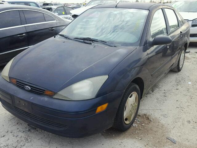 1FAFP33P53W123784 - 2003 FORD FOCUS LX BLUE photo 2