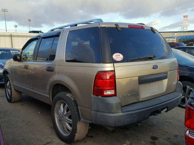 1FMZU62K13UA61752 - 2003 FORD EXPLORER X GOLD photo 3
