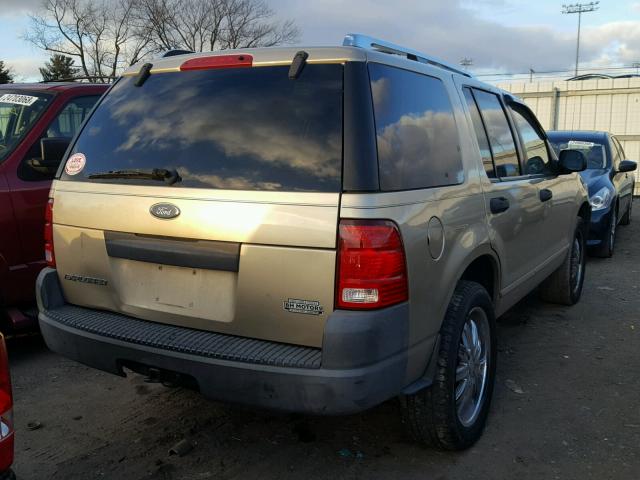 1FMZU62K13UA61752 - 2003 FORD EXPLORER X GOLD photo 4