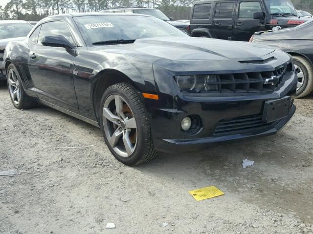 2G1FK1EJ8B9111568 - 2011 CHEVROLET CAMARO 2SS BLACK photo 1