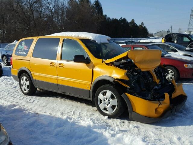 1GMDV03W67D191781 - 2007 PONTIAC MONTANA SV YELLOW photo 1