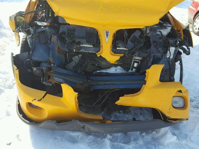 1GMDV03W67D191781 - 2007 PONTIAC MONTANA SV YELLOW photo 9