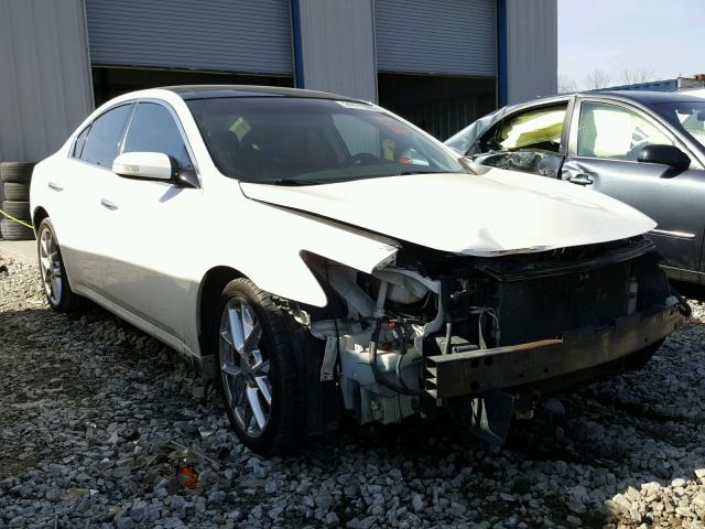 1N4AA51E29C851033 - 2009 NISSAN MAXIMA S WHITE photo 1