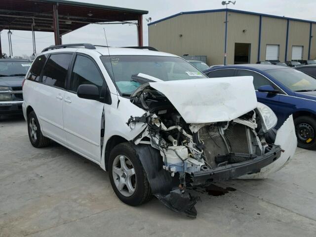 5TDZK23C69S270797 - 2009 TOYOTA SIENNA CE WHITE photo 1