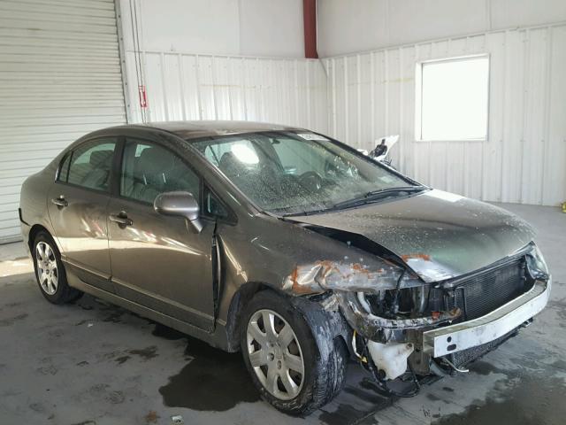 2HGFA16536H526872 - 2006 HONDA CIVIC LX GRAY photo 1