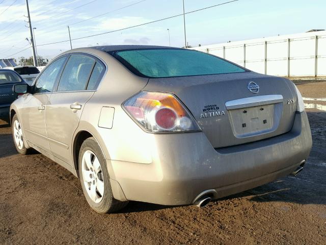 1N4AL21E88N552190 - 2008 NISSAN ALTIMA 2.5 BROWN photo 3