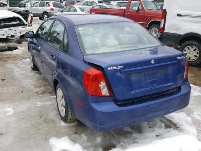 KL5JD56ZX8K309900 - 2008 SUZUKI FORENZA BA BLUE photo 3