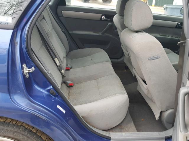 KL5JD56ZX8K309900 - 2008 SUZUKI FORENZA BA BLUE photo 6