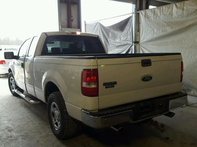 1FTPX12525NA92425 - 2005 FORD F150 WHITE photo 3