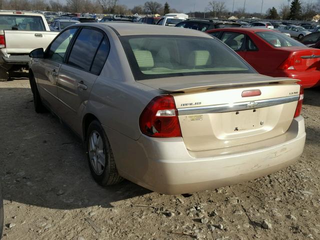 1G1ZT52875F256227 - 2005 CHEVROLET MALIBU LS TAN photo 3