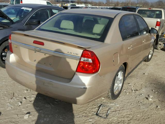 1G1ZT52875F256227 - 2005 CHEVROLET MALIBU LS TAN photo 4