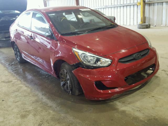 KMHCT4AE4FU929398 - 2015 HYUNDAI ACCENT GLS RED photo 1