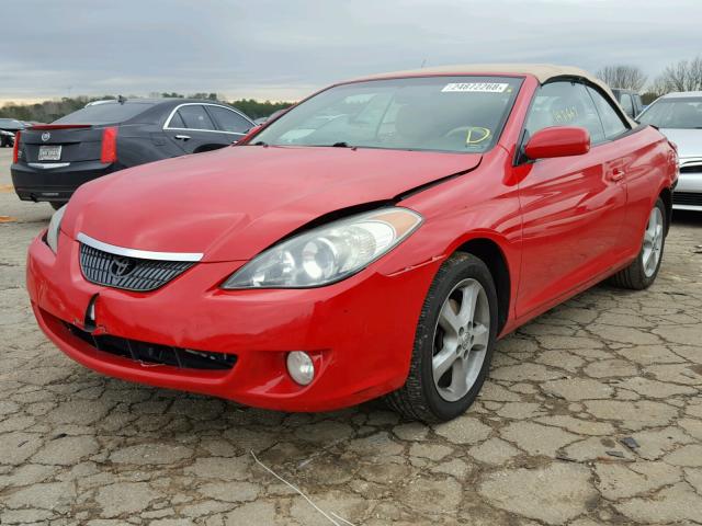 4T1FA38P56U090995 - 2006 TOYOTA CAMRY SOLA RED photo 2