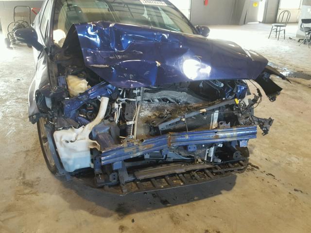 3FA6P0H76DR256680 - 2013 FORD FUSION SE BLUE photo 9