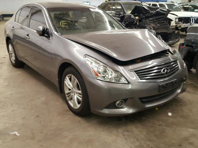 JN1CV6AR0BM410777 - 2011 INFINITI G37 GRAY photo 1