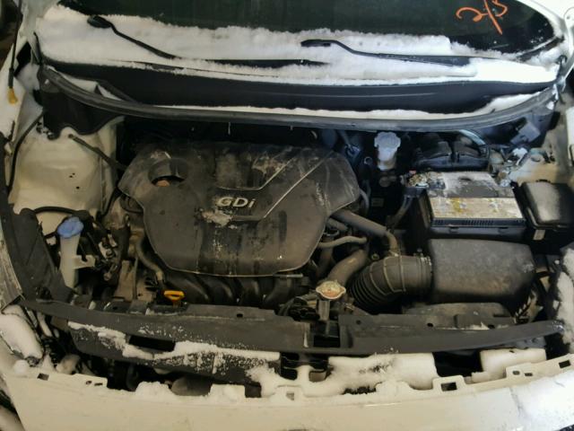 KNADM4A36D6247092 - 2013 KIA RIO LX Սպիտակ լուսանկար 7