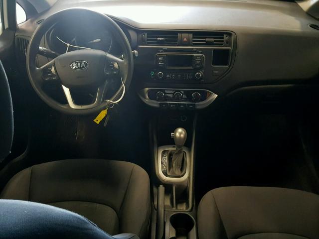 KNADM4A36D6247092 - 2013 KIA RIO LX Սպիտակ լուսանկար 9