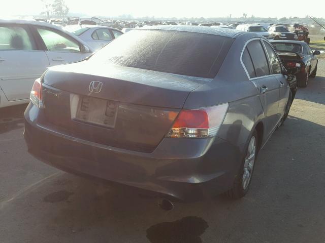 1HGCP26799A048548 - 2009 HONDA ACCORD EX GRAY photo 4