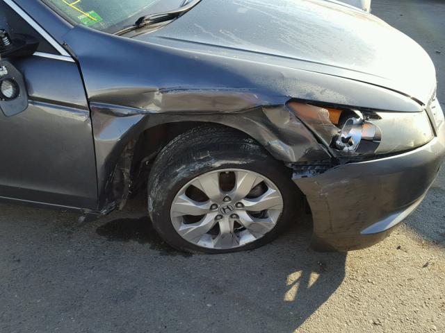 1HGCP26799A048548 - 2009 HONDA ACCORD EX GRAY photo 9