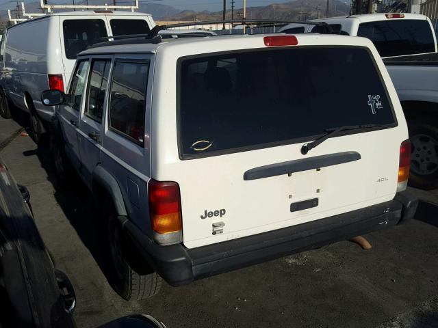 1J4FT68S4VL512371 - 1997 JEEP CHEROKEE S WHITE photo 3