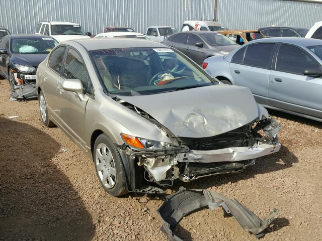 1HGFA16597L017213 - 2007 HONDA CIVIC LX GOLD photo 1