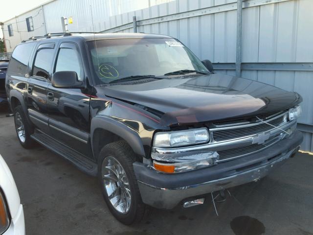 1GNFK16TX3J266613 - 2003 CHEVROLET SUBURBAN K BLACK photo 1