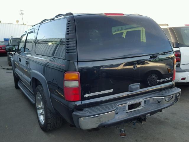 1GNFK16TX3J266613 - 2003 CHEVROLET SUBURBAN K BLACK photo 3