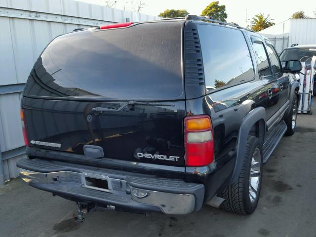 1GNFK16TX3J266613 - 2003 CHEVROLET SUBURBAN K BLACK photo 4