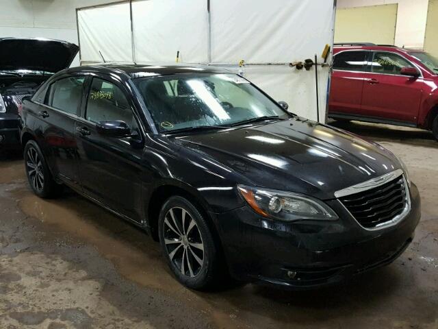 1C3CCBBB4DN570563 - 2013 CHRYSLER 200 TOURIN BLACK photo 1