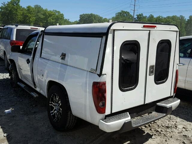 1GCCSBFEXC8140066 - 2012 CHEVROLET COLORADO WHITE photo 3