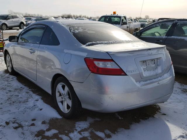 2HGFG11888H545677 - 2008 HONDA CIVIC EX SILVER photo 3