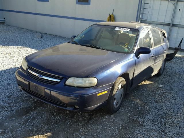 1G1NE52J6Y6130702 - 2000 CHEVROLET MALIBU LS 蓝色 照片 2