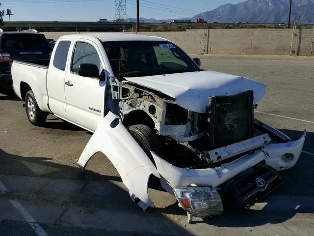 5TETX22N69Z665222 - 2009 TOYOTA TACOMA ACC WHITE photo 1