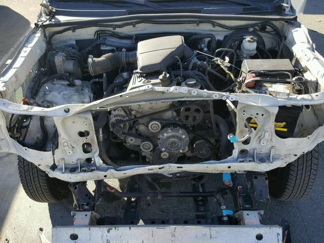 5TETX22N69Z665222 - 2009 TOYOTA TACOMA ACC WHITE photo 7