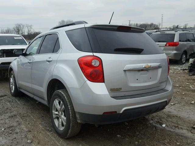 2GNALDEK7D1143865 - 2013 CHEVROLET EQUINOX LT SILVER photo 3