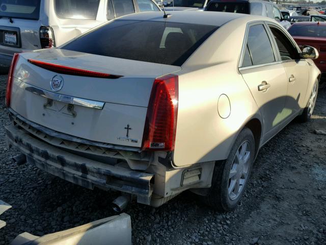 1G6DJ577X80181802 - 2008 CADILLAC CTS GOLD photo 4