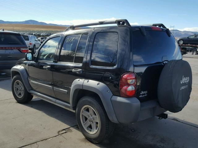 1J4GL38K26W147658 - 2006 JEEP LIBERTY RE BLACK photo 3